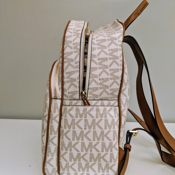 MICHAEL MICHAEL KORS SIGNATURE PVC ABBEY BACKPACK